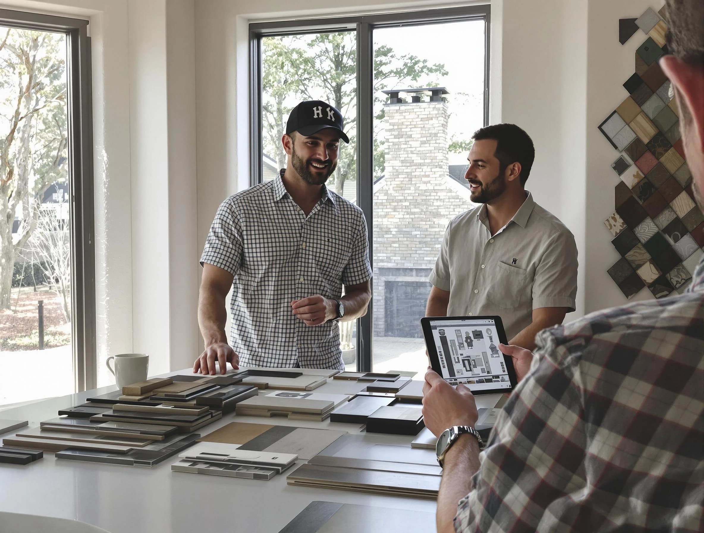 Riverton Chimney Sweep remodeling a chimney and fireplace in Riverton, UT