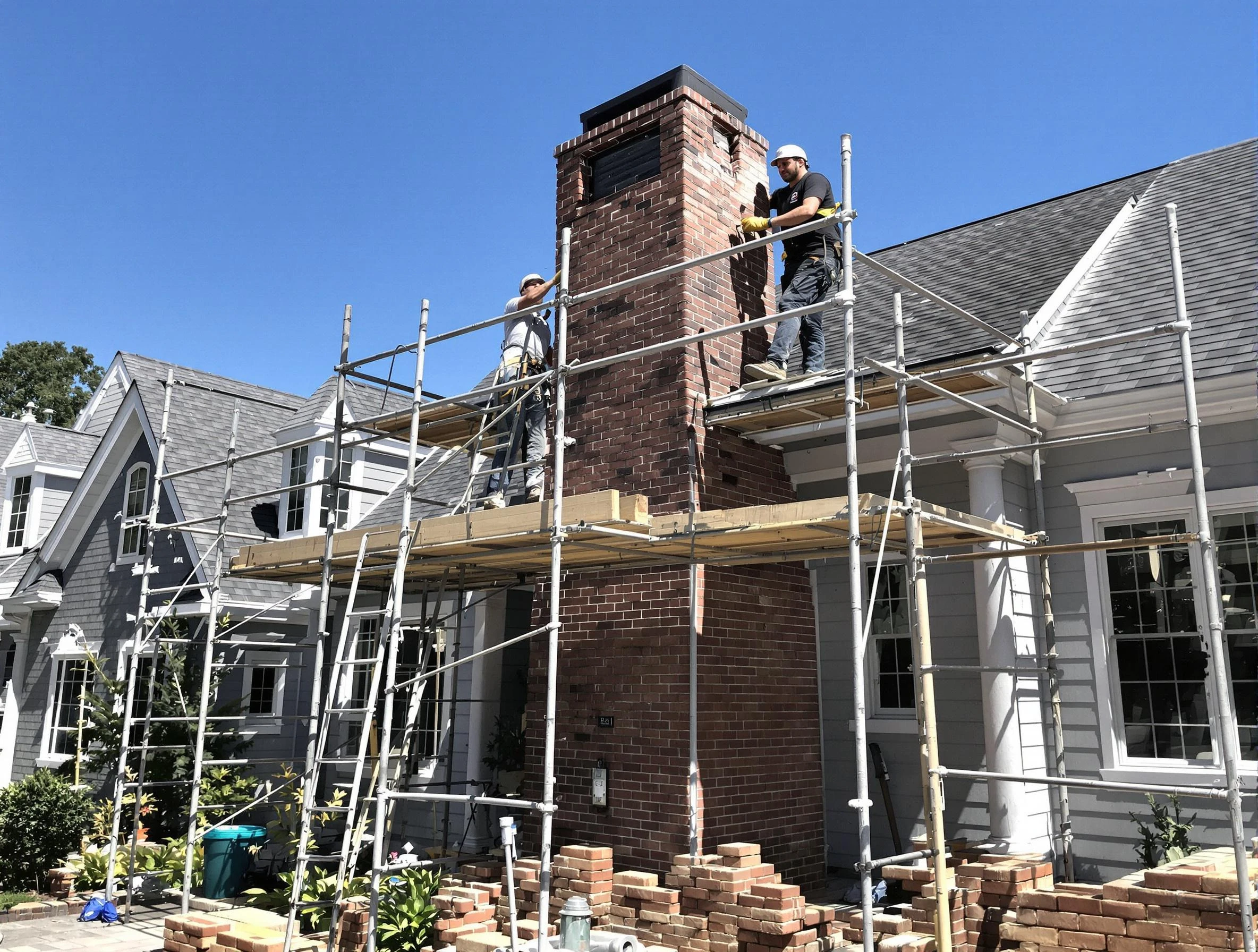 Chimney Rebuilding in Riverton