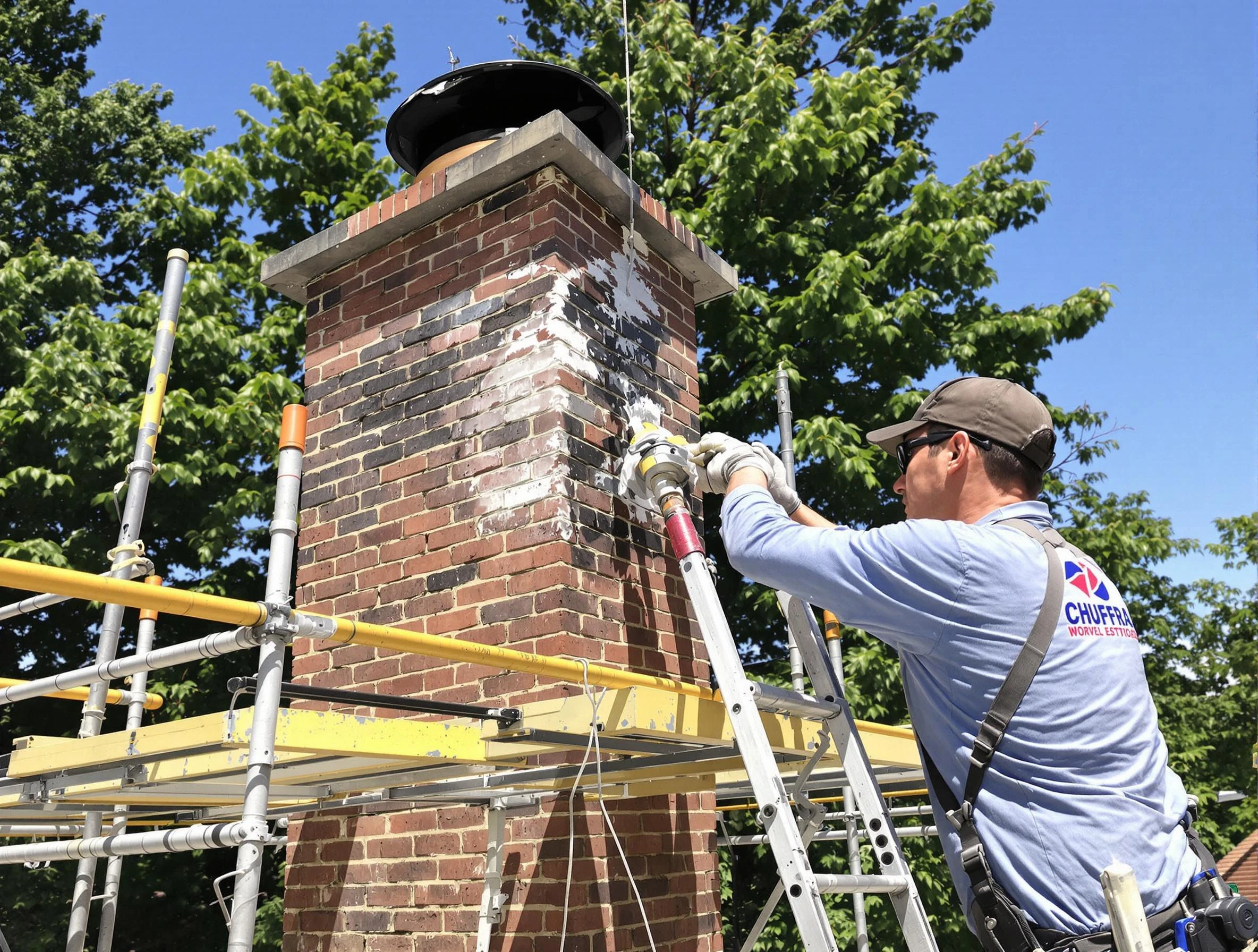 Structural chimney repair by Riverton Chimney Sweep in Riverton, UT