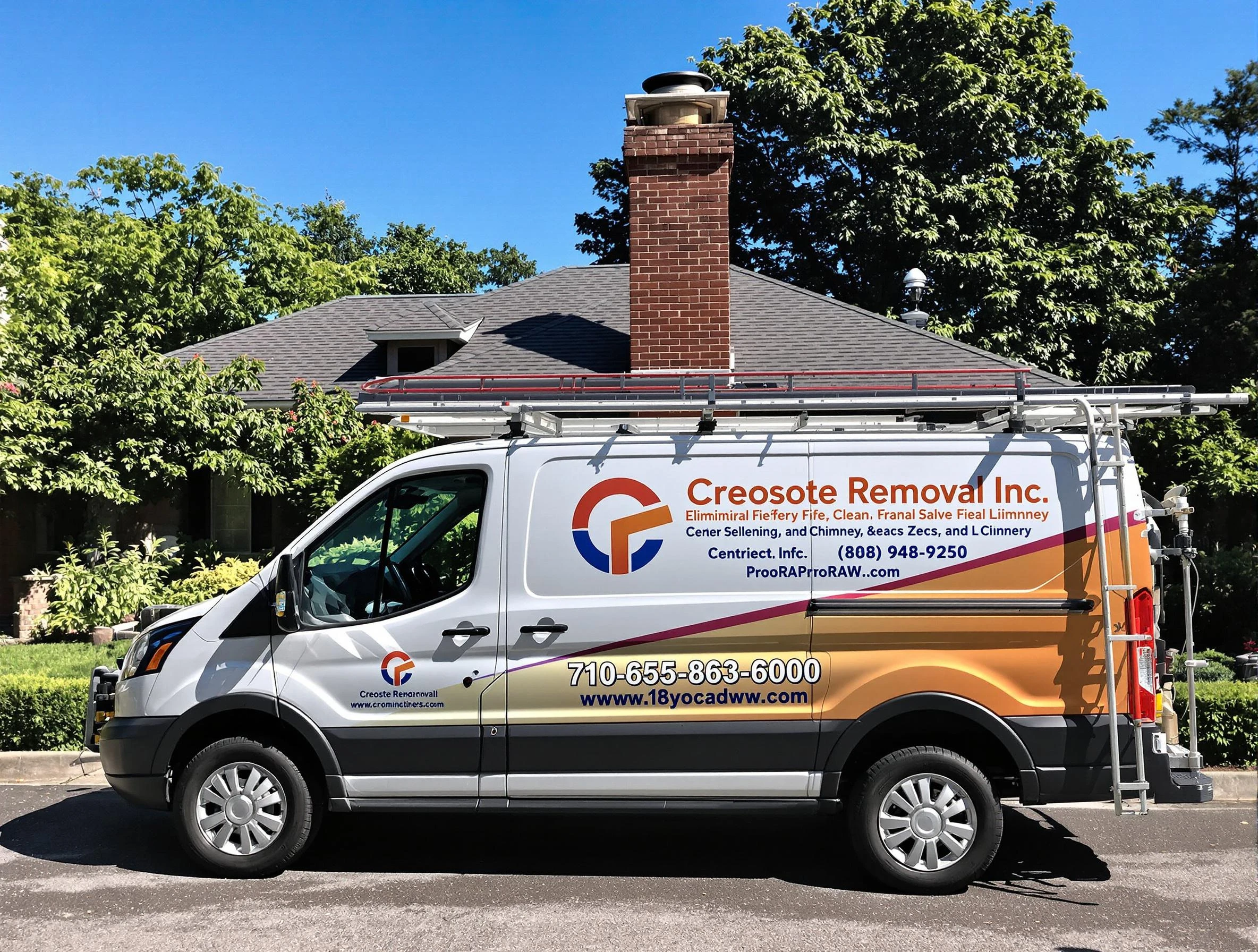 Riverton Chimney Sweep technician removing creosote safely in Riverton, UT